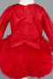 Robe de Soirée Enfants Courte Rouge ABK2503