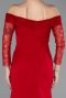 Robe De Cérémonie Courte Rouge ABK2455