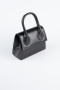 Sac De Soirée Luxe Cuir Noir KC165