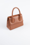Sac De Soirée Luxe Cuir Tabac KC165