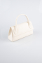 Sac de Soirée Luxe Cuir Crème KC163
