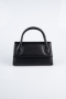 Sac de Soirée Luxe Cuir Noir KC163