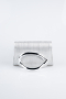 Sac de Soirée Luxe Coupe Au Laser Argent KC790