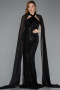 Robe de Soirée Longue Noir ABU5595