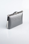 Sac de Soirée Luxe Cuir dentelé Platine KC126
