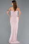 Robe de Soirée Longue Poudre ABU5748