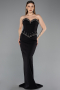 Robe de Soirée Longue Noir ABU5610