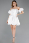 Tenue de Soirée Mini Blanc ABK2512