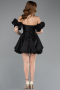 Tenue de Soirée Mini Noir ABK2512