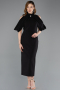 Tenue de Soirée Midi Noir ABK2517