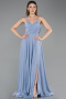 Robe de Soirée Longue Indigo ABU5632