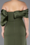 Robe Grande Taille Longue Kaki ABU5047