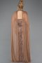 Robe De Fiançailles Grande Taille Longue Cuivre ABU5596
