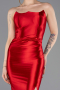 Robe de Soirée Longue Rouge ABU5707