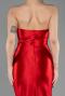 Robe de Soirée Longue Rouge ABU5707