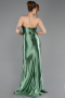Robe de Soirée Longue Menthe ABU5707