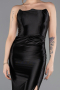 Robe de Soirée Longue Noir ABU5707