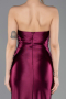 Robe de Soirée Longue Couleur Cerise ABU5707