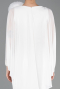 Robe de Cérémonie Midi Blanc ABK2382