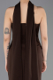 Robe de Soirée Longue Brun ABU5735