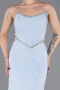 Robe de Soirée Longue Bleu clair ABU5747