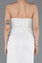 Robe de Soirée Longue Blanc ABU5747