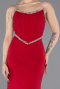 Robe de Soirée Longue Rouge ABU5747