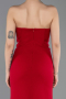 Robe de Soirée Longue Rouge ABU5747