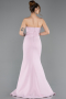 Robe de Soirée Longue Poudre ABU5747