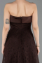 Tenue de Soirée Midi Dantelle Brun ABK2538