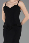 Robe Queue de Poisson Longue Noir ABU5760