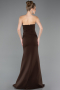 Robe De Soirée Longue Brun ABU5747