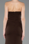 Robe De Soirée Longue Brun ABU5747