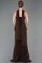 Robe de Soirée Longue Brun ABU5769