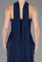 Robe de Soirée Longue Bleu Marine ABU5769