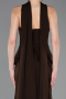 Robe de Soirée Longue Brun ABU5774