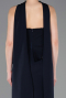 Robe de Soirée Longue Bleu Marine ABU5774