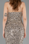 Robe De Soirée Squameuse Longue Vison ABU4842