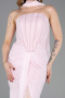 Robe De Soirée Dantelle Longue Poudre ABU5686