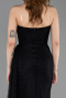 Robe de Soirée Longue Dantelle Noir ABU5795