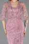 Robe de Soirée Longue Perlé Poudre ABU5798