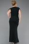 Robe De Soirée Grande Taille Longue Émeraude ABU5731