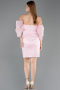 Robe de Cérémonie Courte Poudre ABK2563