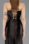 Robe De Soirée Longue Brun ABU4944