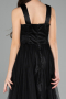 Robe De Soirée Enfants Longue Noir ABU2447