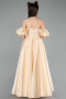 Robe de Soirée Enfants Longue Or ABU5912