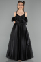 Robe de Soirée Enfants Longue Noir ABU5912