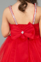 Robe de Soirée Enfants Courte Rouge ABK2568
