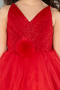 Robe de Soirée Enfants Courte Rouge ABK2571