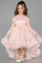 Robe de Soirée Enfants Devant Court Dos Long Poudre ABO130